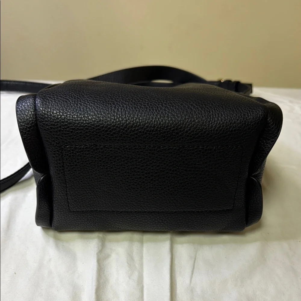 Kate Spade Black Pebbled Leather Shoulder‎ Bag (Missing “York”)